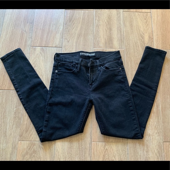 Express Black Mid rise Legging jeans